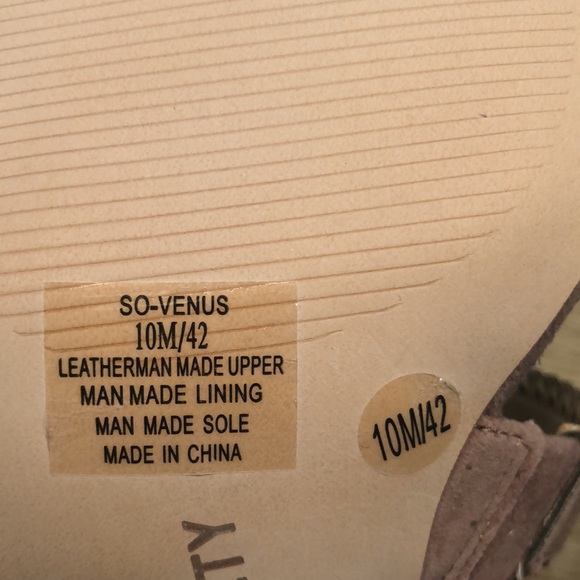 NWT Sole Society Mauve Venus High Heel Sandals size 10 M - Picture 11 of 11